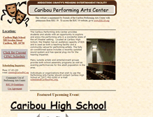 Tablet Screenshot of cariboupac.org
